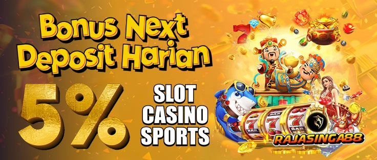 Bonus Next Deposit Harian